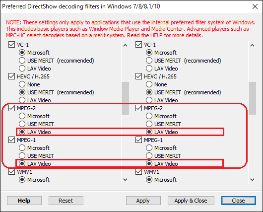 Codec Tweak Tool�̉摜
